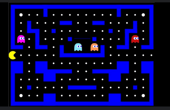 Pacman game using Python